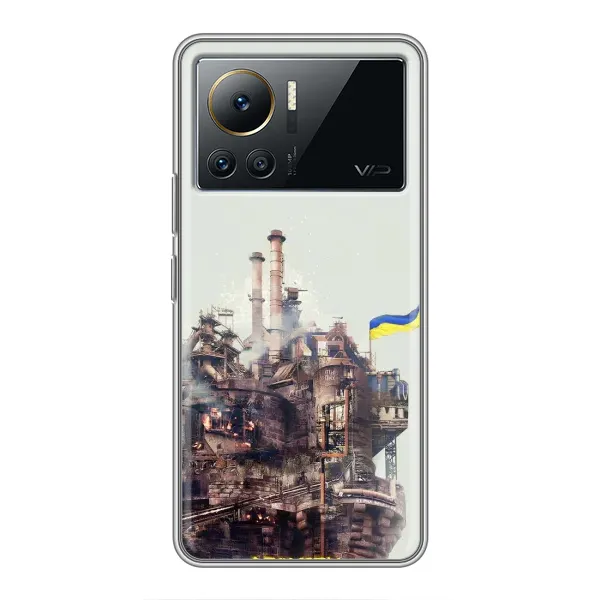 Чехол с рисунком «Азовсталь» для Infinix Note 12 2023 Чехол с рисунком «Азовсталь» для Infinix Note 12 2023