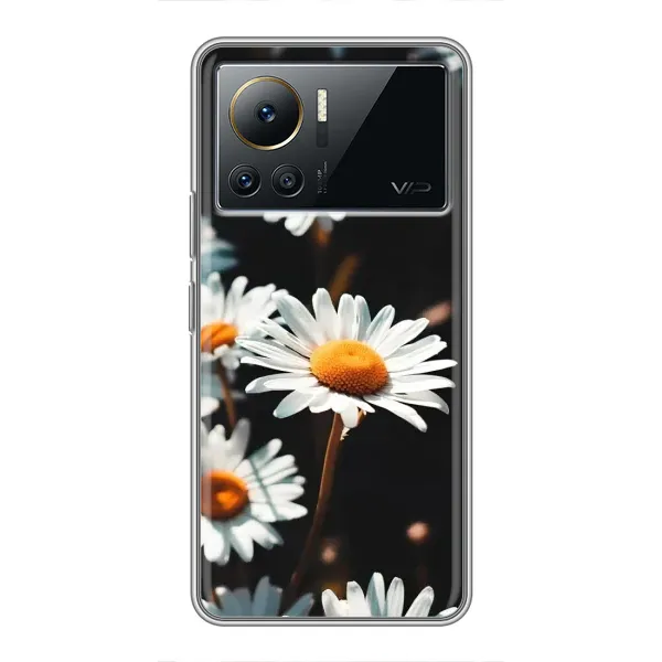 Чехол с рисунком «Белые ромашки» для Infinix Note 12 2023 Чехол с рисунком «Белые ромашки» для Infinix Note 12 2023