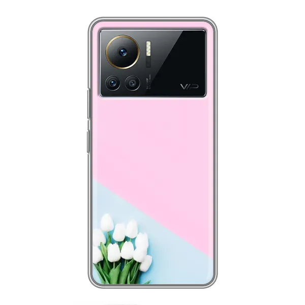 Чехол с рисунком «Белые тюльпаны» для Infinix Note 12 2023 Чехол с рисунком «Белые тюльпаны» для Infinix Note 12 2023