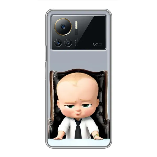 Чехол с рисунком «BOSS» для Infinix Note 12 2023 Чехол с рисунком «BOSS» для Infinix Note 12 2023