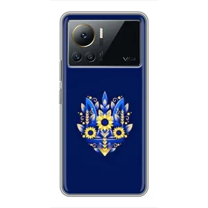 Чохол Укр Символіка для Infinix Note 12 2023 (Квітучий Герб)