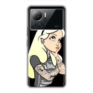 Чохол Стильні дівчата на Infinix Note 12 2023 (Дівчина образилася)