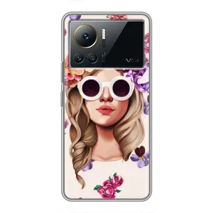 Чохол з картинкою Модні Дівчата Infinix Note 12 2023 (Дівчина в окулярах)