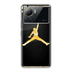 Силиконовый Чехол Nike Air Jordan на Инфиникс Ноут 12 (2023) (Джордан 23)