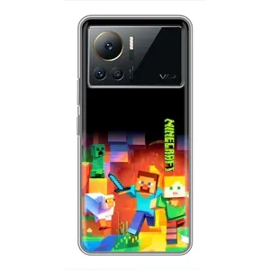 Чохли для Infinix Note 12 2023 (Персонажі МайнКрафт) (Герой Майнкрафт)