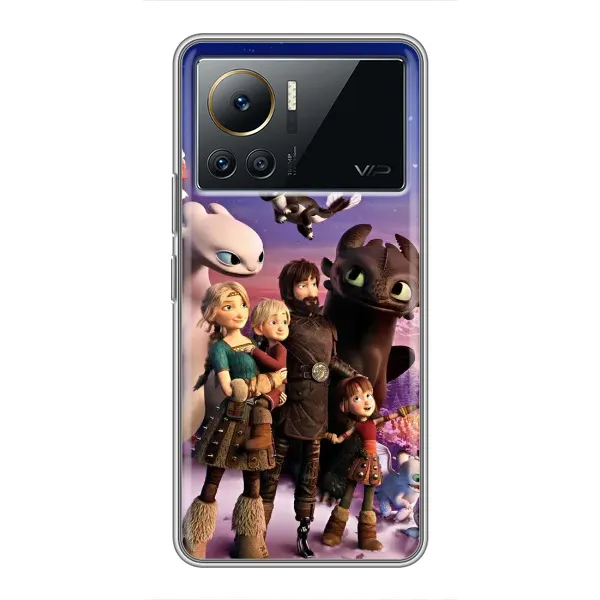 Чехол с рисунком «Герои дракона» для Infinix Note 12 2023 Чехол с рисунком «Герои дракона» для Infinix Note 12 2023