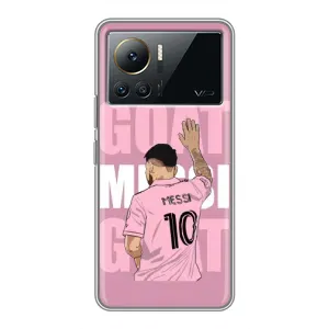 Чехлы Лео Месси в Майами на Infinix Note 12 2023 (GOAT MESSI)