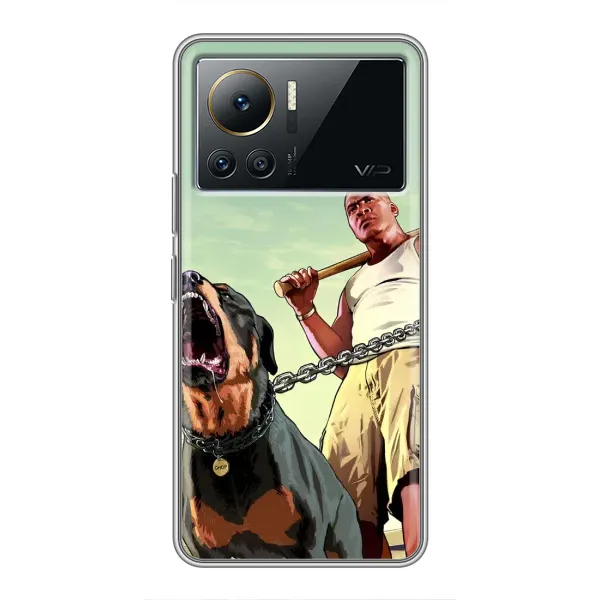Чехол с рисунком «GTA» для Infinix Note 12 2023