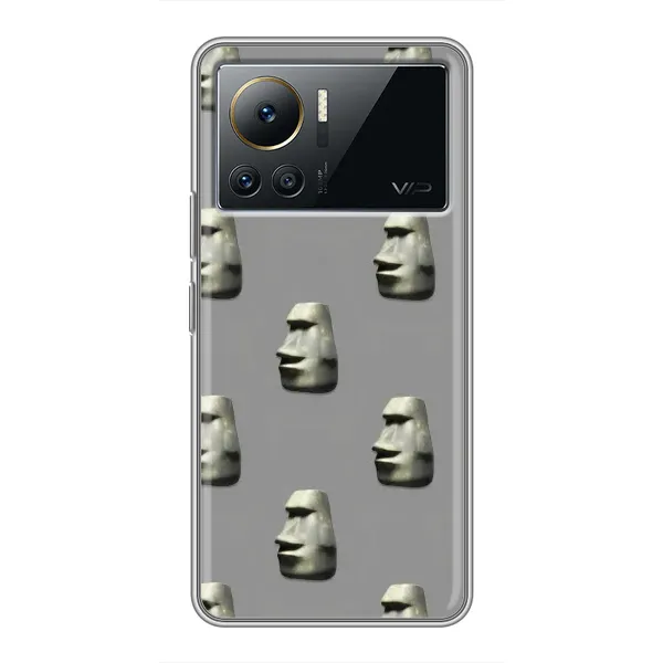 Чохол з малюнком «Кам'яна особа» для Infinix Note 12 2023 Чохол з малюнком «Кам'яна особа» для Infinix Note 12 2023