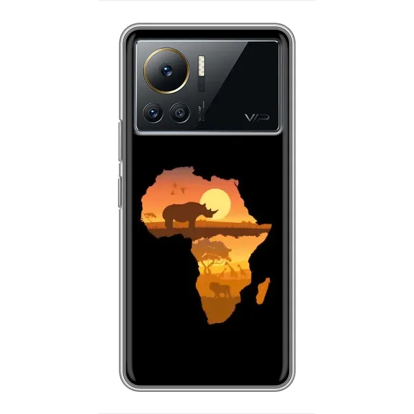 Чехол с рисунком «Карта» для Infinix Note 12 2023 Чехол с рисунком «Карта» для Infinix Note 12 2023
