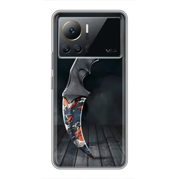 Чехол с рисунком «Кинжал КС ГО» для Infinix Note 12 2023