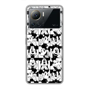 Чехлы с принтом Микки Маус на Infinix Note 12 2023 (Коллаж Микки Маус)