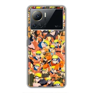 Чехлы с принтом Наруто на Infinix Note 12 2023 (Коллаж Наруто)