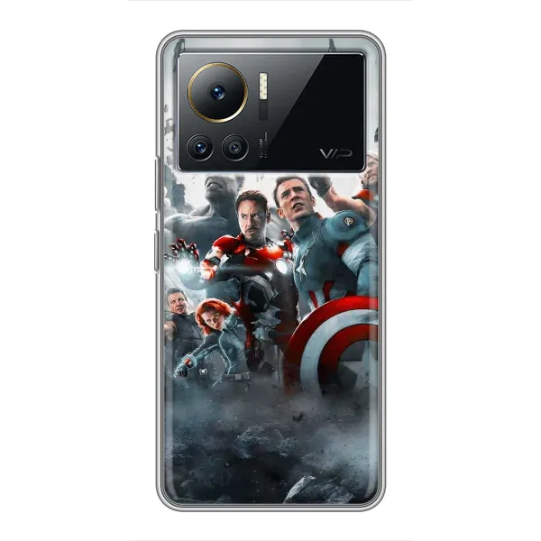 Чехол с рисунком «Команда марвел» для Infinix Note 12 2023 Чехол с рисунком «Команда марвел» для Infinix Note 12 2023