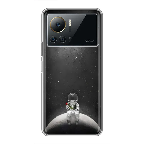 Чехол с рисунком «Космонавт романтик» для Infinix Note 12 2023 Чехол с рисунком «Космонавт романтик» для Infinix Note 12 2023