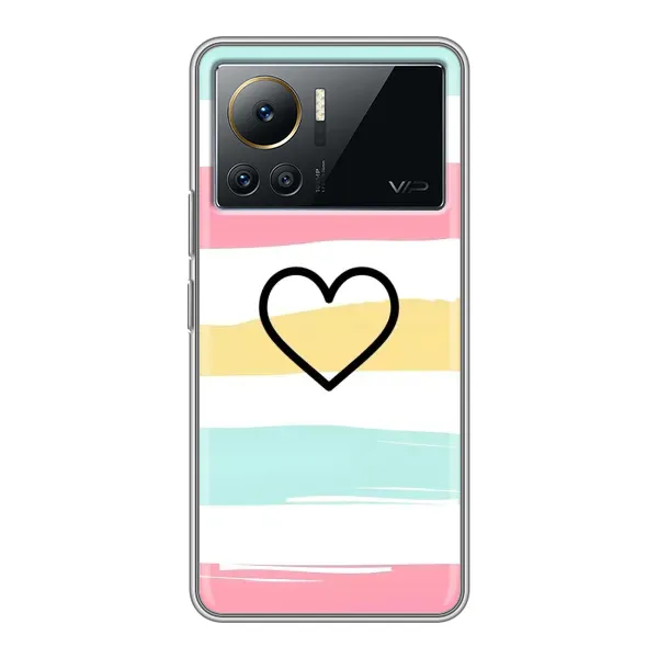 Чехол с рисунком «Красивое сердечко» для Infinix Note 12 2023 Чехол с рисунком «Красивое сердечко» для Infinix Note 12 2023