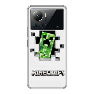 Чохли для Infinix Note 12 2023 (Персонажі МайнКрафт) (Кріпер)