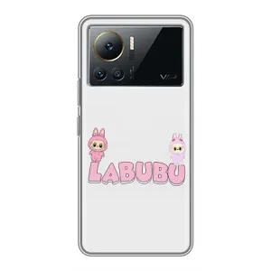 Чехол с принтом Лабубу для Infinix Note 12 2023 (Логотип Лабубу)