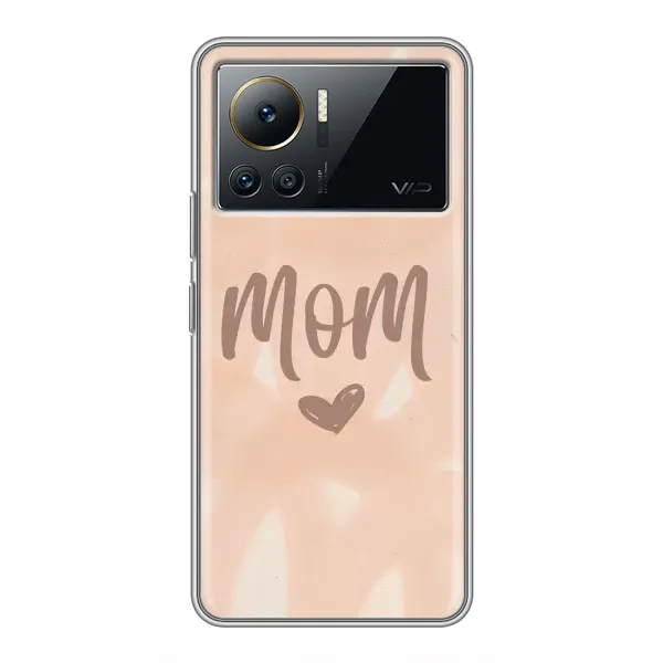 Чехол с рисунком «Love mom» для Infinix Note 12 2023 Чехол с рисунком «Love mom» для Infinix Note 12 2023
