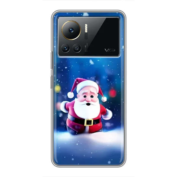 Чехол с рисунком «Маленький Дед Мороз» для Infinix Note 12 2023 Чехол с рисунком «Маленький Дед Мороз» для Infinix Note 12 2023