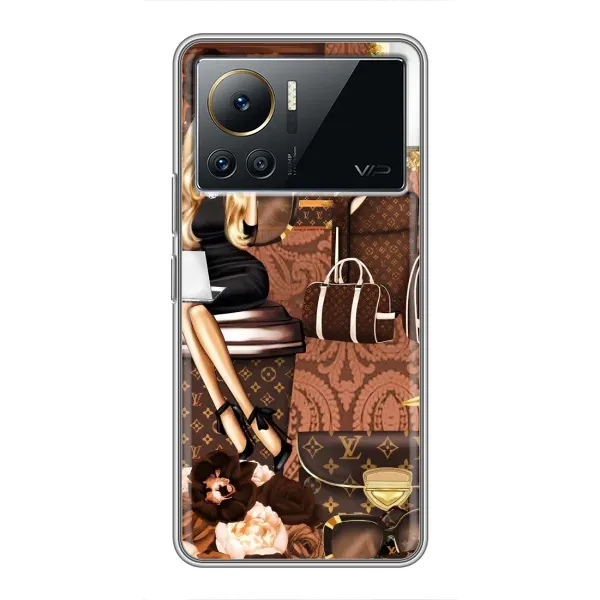 Чехол с рисунком «Мода Луи Виттон» для Infinix Note 12 2023 Чехол с рисунком «Мода Луи Виттон» для Infinix Note 12 2023