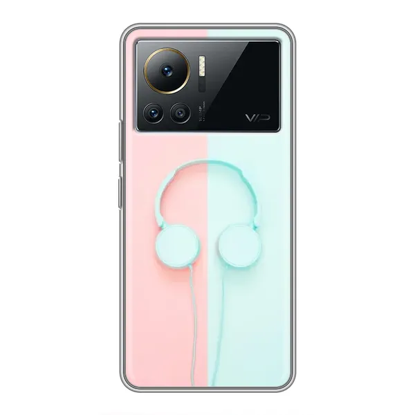 Чехол с рисунком «Наушники» для Infinix Note 12 2023 Чехол с рисунком «Наушники» для Infinix Note 12 2023