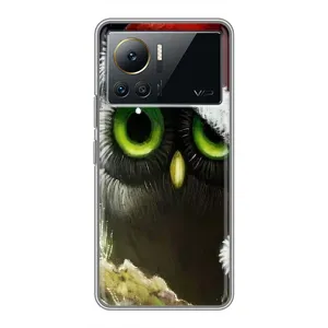 Чохли з принтом СОВИ для Infinix Note 12 2023 (Новорічна Сова)