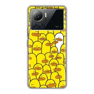 Силіконовий бампер з картинкою звірів для Infinix Note 12 2023 (Особливий)