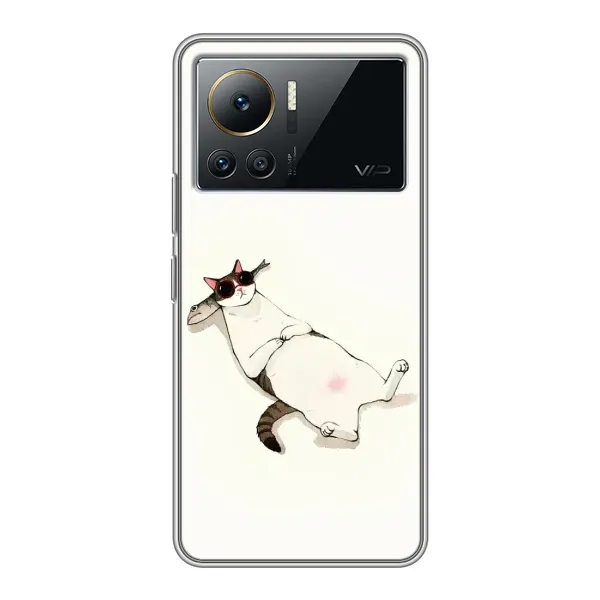Чехол с рисунком «Отдых» для Infinix Note 12 2023 Чехол с рисунком «Отдых» для Infinix Note 12 2023