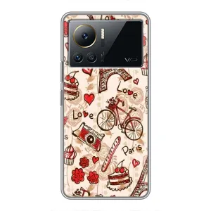 Чехол с Эйфелевой башней на Infinix Note 12 2023 (Париж мечта)