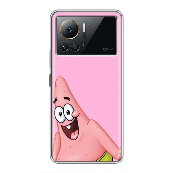 Чехол с рисунком «Патрик» для Infinix Note 12 2023 Чехол с рисунком «Патрик» для Infinix Note 12 2023