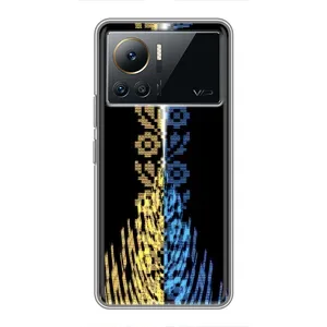 Силиконовый Чехол на Infinix Note 12 2023 (Патриотическая вышиванка)