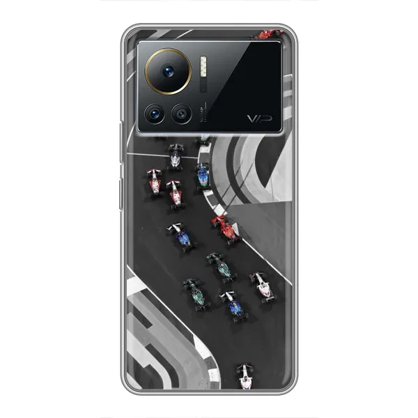 Чехол с рисунком «Гонки ф1» для Infinix Note 12 2023 Чехол с рисунком «Гонки ф1» для Infinix Note 12 2023