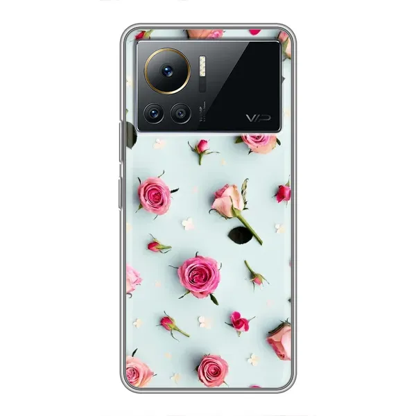 Чехол с рисунком «Разные цветы» для Infinix Note 12 2023 Чехол с рисунком «Разные цветы» для Infinix Note 12 2023