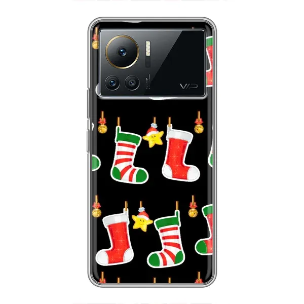 Чехол с рисунком «Рождественские подарки» для Infinix Note 12 2023 Чехол с рисунком «Рождественские подарки» для Infinix Note 12 2023
