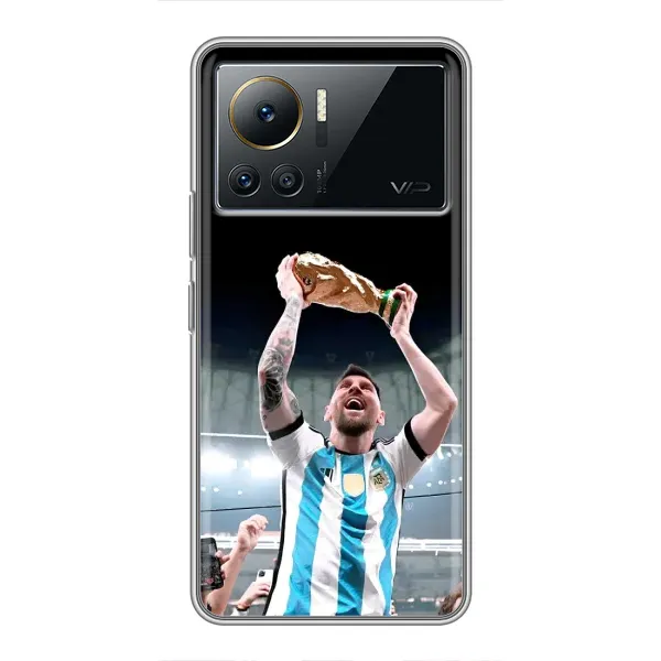 Чехол с рисунком «Счастливый Месси» для Infinix Note 12 2023 Чехол с рисунком «Счастливый Месси» для Infinix Note 12 2023