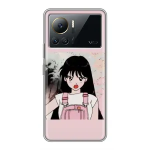 Чехол с персонажами АНИМЕ на Infinix Note 12 2023 (Сейлор Марс)