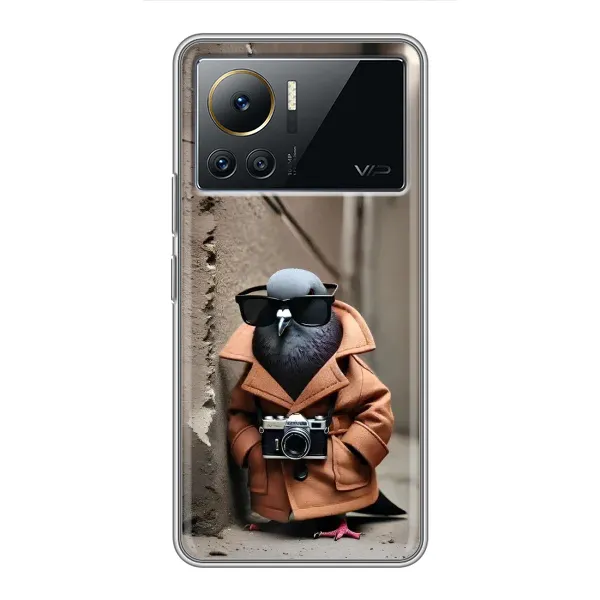 Чехол с рисунком «Шпиониро голубио» для Infinix Note 12 2023 Чехол с рисунком «Шпиониро голубио» для Infinix Note 12 2023