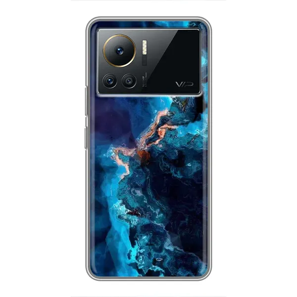 Чехол с рисунком «Синий мрамор» для Infinix Note 12 2023 Чехол с рисунком «Синий мрамор» для Infinix Note 12 2023