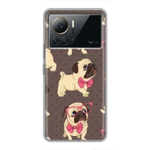 Чохол (ТПУ) Милі песики для Infinix Note 12 2023 (Песик Мопсікі)
