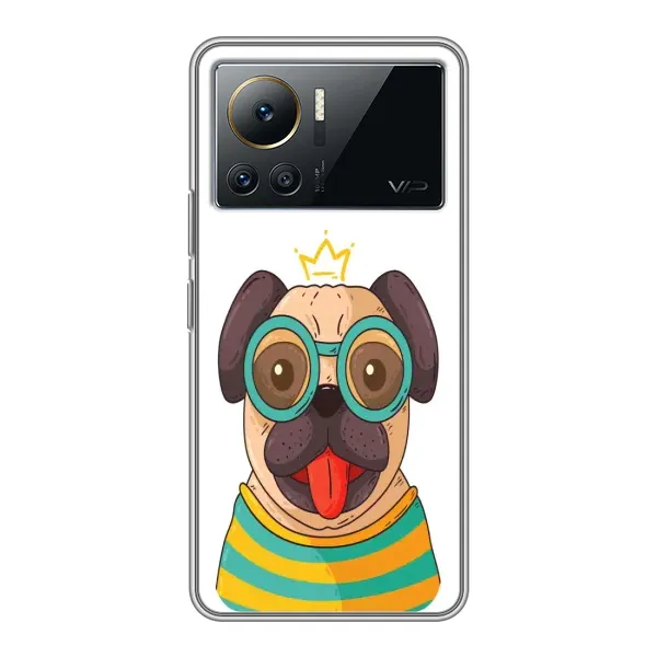 Чехол с рисунком «Собака Король» для Infinix Note 12 2023 Чехол с рисунком «Собака Король» для Infinix Note 12 2023