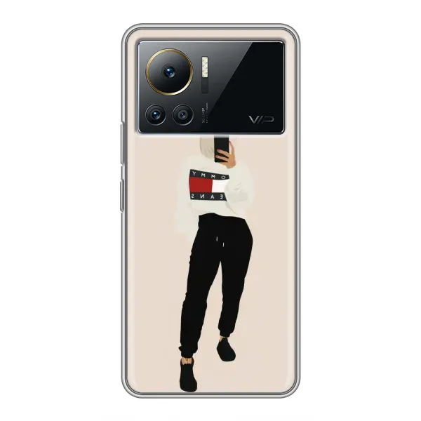 Чехол с рисунком «Стильная» для Infinix Note 12 2023 Чехол с рисунком «Стильная» для Infinix Note 12 2023