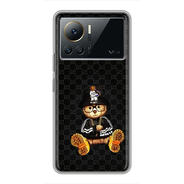 Чехол с рисунком «Тедди Гуччи» для Infinix Note 12 2023 Чехол с рисунком «Тедди Гуччи» для Infinix Note 12 2023