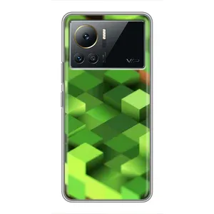 Чохли для Infinix Note 12 2023 (Персонажі МайнКрафт) (Текстура)
