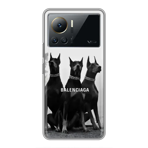 Чехол с рисунком «Три добермана» для Infinix Note 12 2023 Чехол с рисунком «Три добермана» для Infinix Note 12 2023