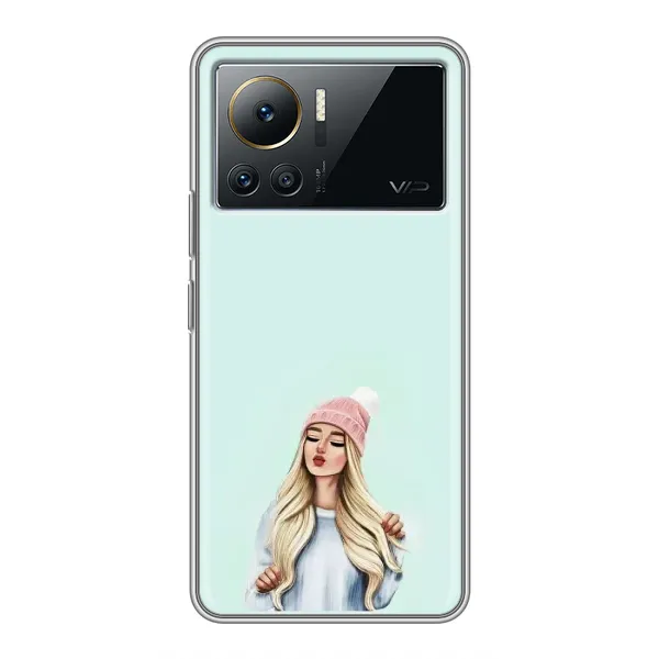 Чехол с рисунком «В шапке» для Infinix Note 12 2023 Чехол с рисунком «В шапке» для Infinix Note 12 2023