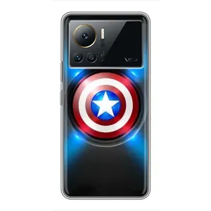 Чохол с Щітом Капітана Америки на Infinix Note 12 2023 (Яскраий Щит Капітана)