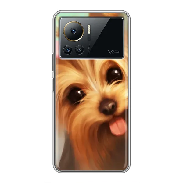 Чехол с рисунком «Йоршенский терьер» для Infinix Note 12 2023 Чехол с рисунком «Йоршенский терьер» для Infinix Note 12 2023