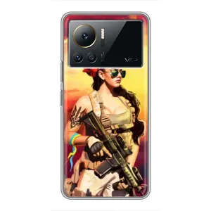 ЗСУ Чехлы (TPU) для Infinix Note 12 2023 (Женщина солдат)
