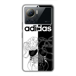 Чохол с стилі "Адідас" для Інфінікс Нот 12 про 4 джі (Adidas шнурки)
